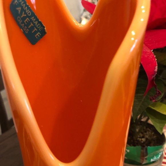 COPY - Vintage handblown Fayatte vase - Picture 4 of 5